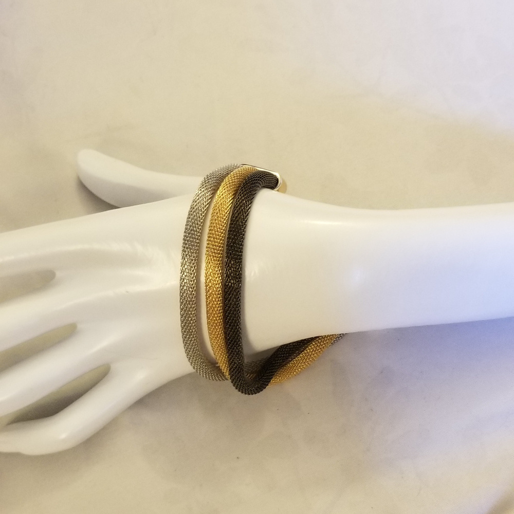 Handmade 3 Strand Bracelet Mesh Wire GLP